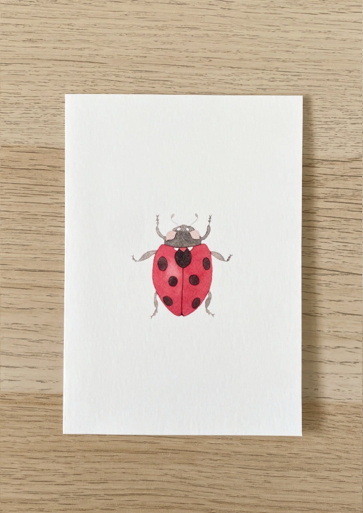Carte la coccinelle