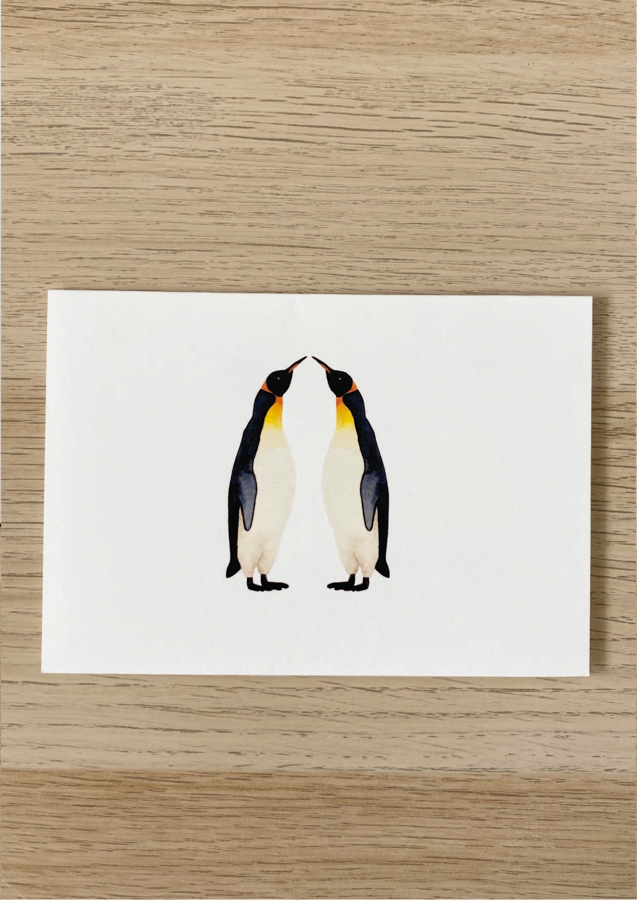 Carte les manchots amoureux