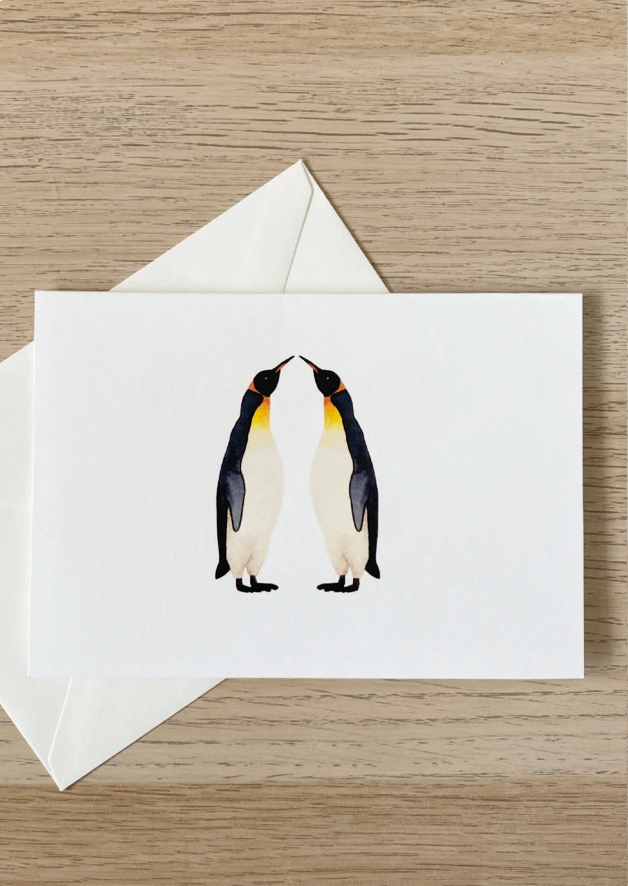 Carte les manchots amoureux